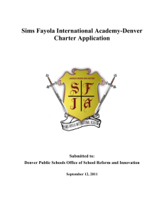 introduction - Denver Public Schools