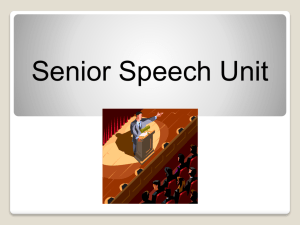 Speech Unit NEW