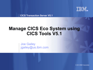 CICS TS V5.1