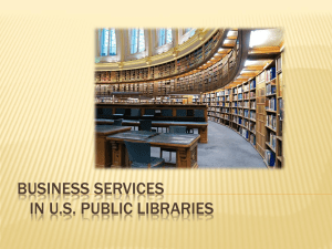 Business Services in U.S. Public Libraries