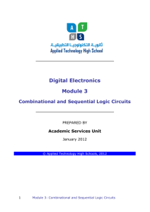 Combinational & Sequential Logic Circuits - digitalelectronics-cm