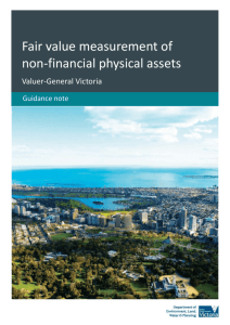 Fair value measurement of non-financial physical assets (DOCX