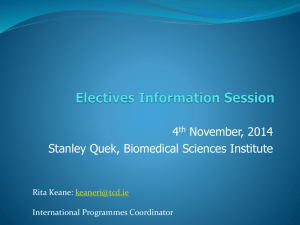 Electives-Presentation-Nov2014