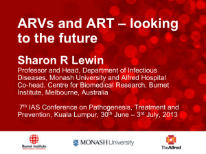 ARV and ART: looking to the future