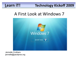 Learn iT! Technology Kickoff 2009