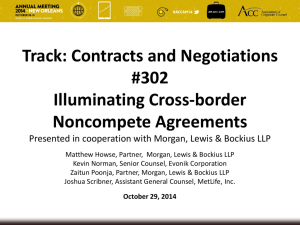 Track: Contracts and Negotiations #302 Illuminating Cross