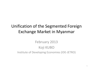 Unification of the Segmented Foreign Exchange Market in
