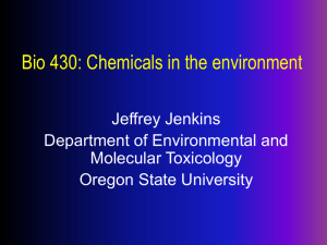 Chemicals in the Environment