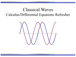 Classical Waves