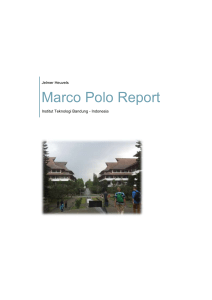 Marco Polo Report