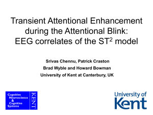 Transient Attentional Enhancement during the Attentional Blink: ERP