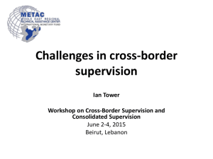 P04-Challenges in Cross-Border Supervision