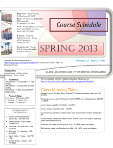February 25 - May 18, 2013 - Wayland Baptist University