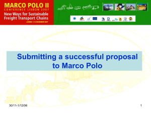 10 Golden Rules for Success in MARCO POLO II