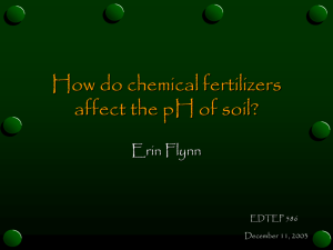 How do chemical fertilizers affect soil quality?