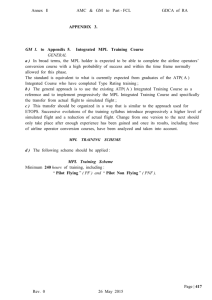 Annex I AMC & GM to Part - FCL GDCA of RA APPENDIX 3. GM 1. to