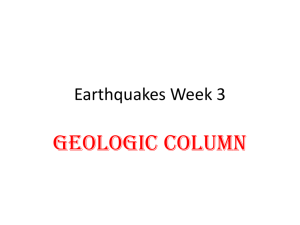 Earthquakes Week 3 PPT