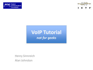 VoIPTutorial FCC 2011-05