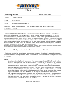 Syllabus Template