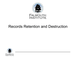 HR105.1110P - Records Retention and