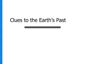 Clues to the Earth's Past