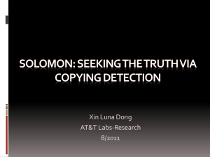 Talk - Xin Luna Dong