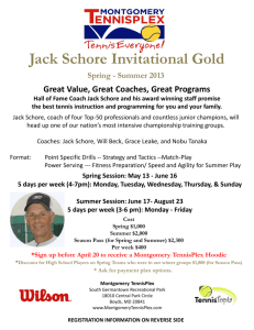 Jack Schore Invitational Gold