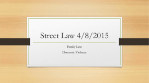 Street Law 2/19/2015 - University of Washington School of Law