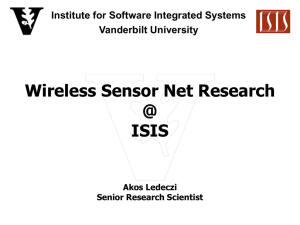 Interferometric ranging - Institute for Software Integrated Systems