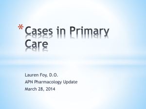 Cases in Primary Care - Christiana Care Health System