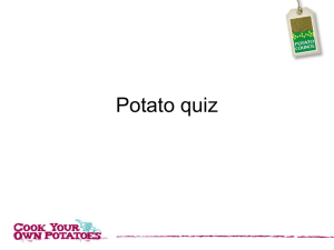 Potato-quiz