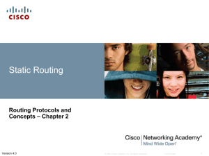 Static Routing