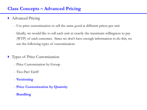 Price Customization by Quantity - Faculty Directory | Berkeley-Haas