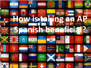 AP Spanish Language 4-6 classes 9