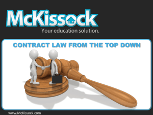 Contract - McKissock