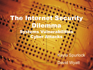 Computer Systems Vulnerabilities (Y2K, DST, and other Cyber