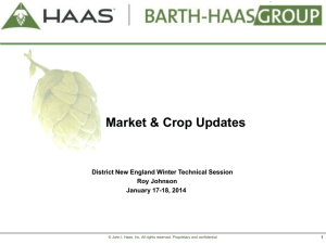 Market Crop Updates 2014