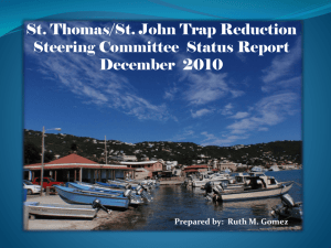 St. Thomas/St. John Trap Reduction Steering Committee Report