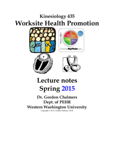 Print the course lecture notes - Western Washington University