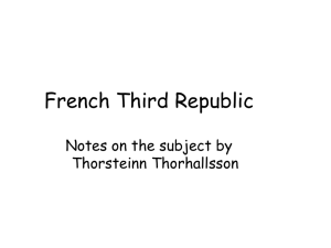 The third french republic
