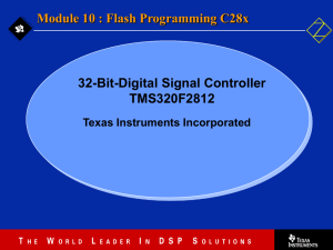 Part 2 Module 10 Flash Programming