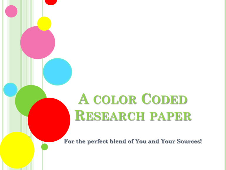 latest research paper on colour recognition