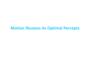 Standard Models of Motion Perception