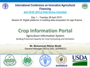 Crop Information Portal-Iftekhar Bhatti