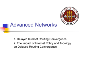 Advanced Networks Presentation