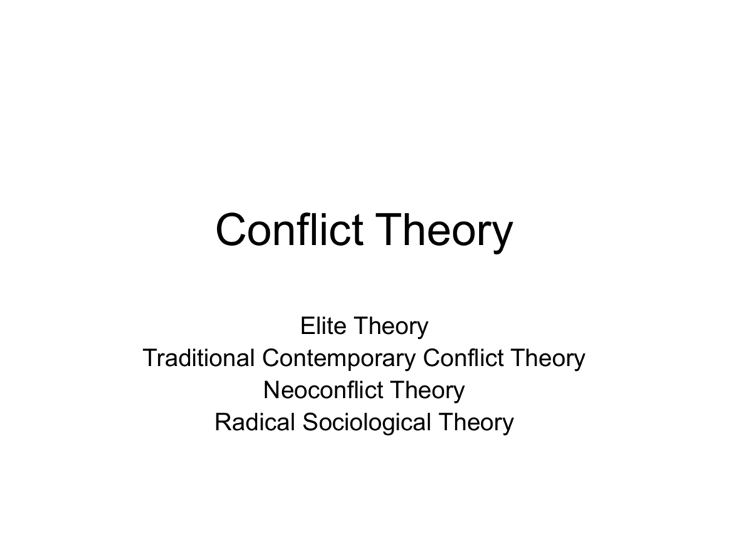 conflict-theory-in-sociology-slide-share