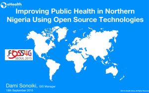 Improving Public Health in Northern Nigeria Using Open