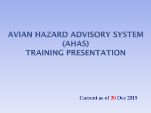 AHAS Training Briefing