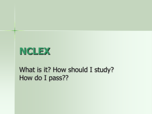 1.NCLEX-exam