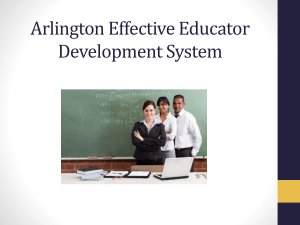 Directed Growth Plan - Arlington Education Association
